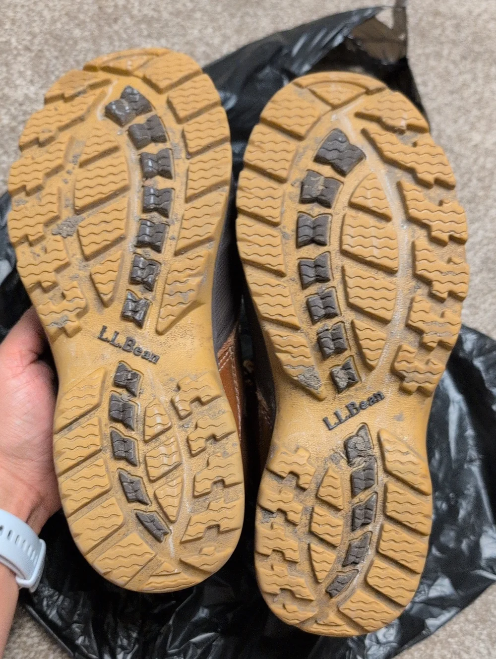 LL Bean Storm Chaser Tek 2.5 Primaloft Leather Duck Boots